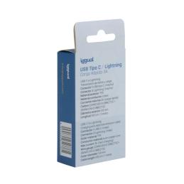 iggual cable USB-C/Lightning 100 cm blanco Q3.0 3A iggual cable USB-C/Lightning 100 cm blanco Q3.0 3A