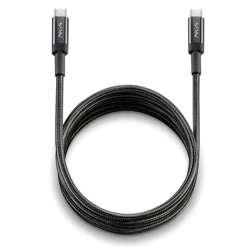 NGS Cable carga rapida USB C A USB C 65w 3M NGS Cable carga rapida USB C A USB C 65w 3M