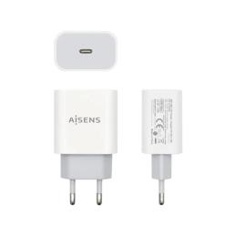 Aisens Cargador 20W USB-C PD3.0 1xUSB-C Blanco