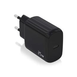 Aisens Cargador 25W USB-C PD3.0 1xUSB-C Negro