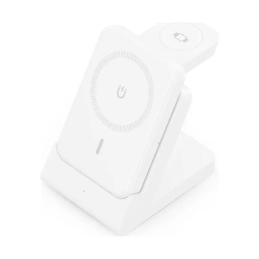 Aisens Cargador Inalámbrico USBC 15W 4 en 1 compac