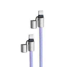 Intenso Lanyard Cable USB-C > C 1,65 m Lila Intenso Lanyard Cable USB-C > C 1,65 m Lila