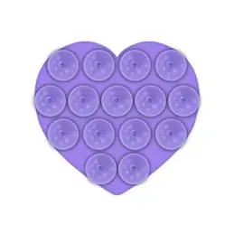 Celly Ventosa corazón Morado