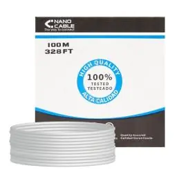 Nanocable Bobina Cable RJ45 CAT6 FTP 100M Cobre
