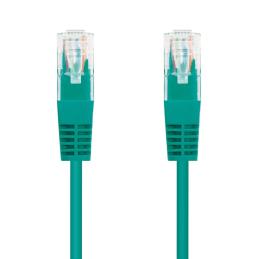 Nanocable Latiguillo RJ45 Cat. 6 UTP 0.5 M Verde