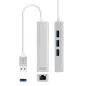 Nanocable Conversor USB 3.0 Ethernet + 3xUSB 3.0 Nanocable Conversor USB 3.0 Ethernet + 3xUSB 3.0