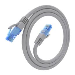 Aisens Cable RJ45 CAT.6 UTP AWG26 CCA Gris 1.0M