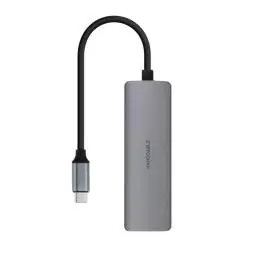 Nanocable Conversor USB-C Ethernet carga PD