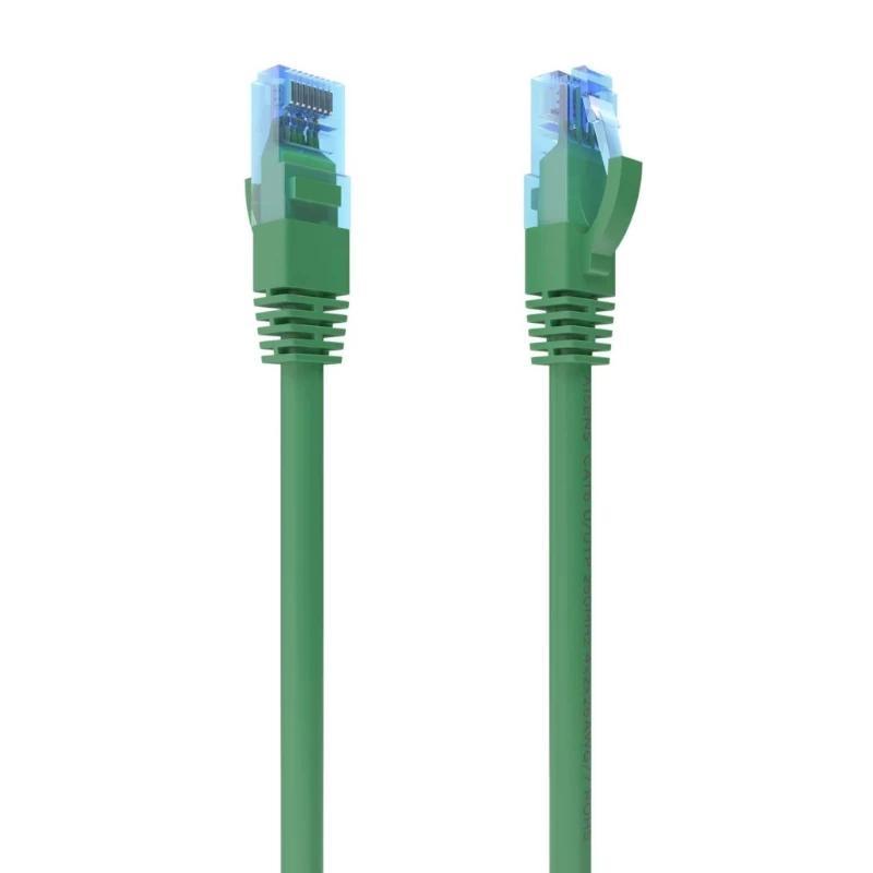 Aisens Cable RJ45 CAT.6 UTP AWG26 CCA Verde 0.5m