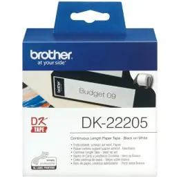 Brother Cinta DK22205 Papel Térmico continuo 62mm Brother Cinta DK22205 Papel Térmico continuo 62mm