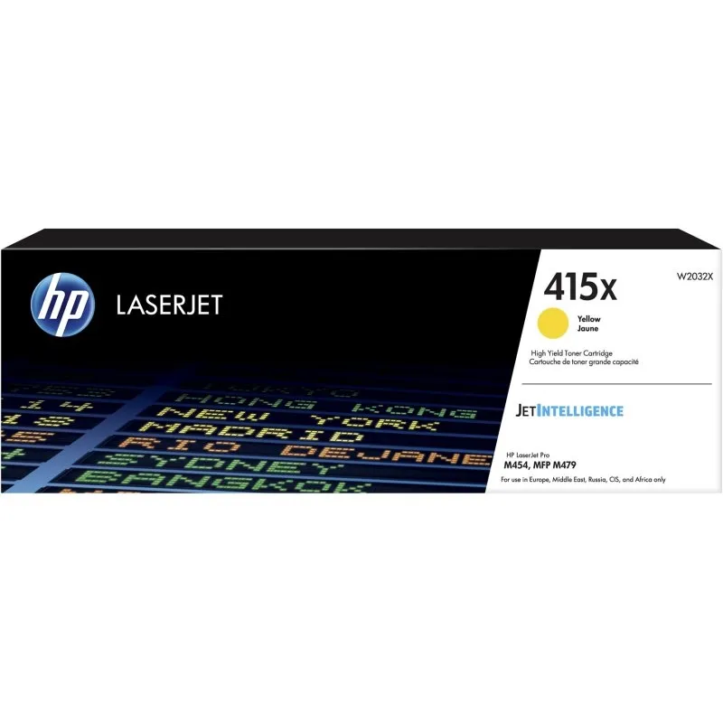 HP Tóner 415X Amarillo HP Tóner 415X Amarillo