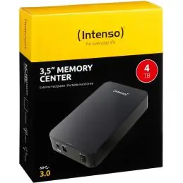 Intenso HDD Externo 6031512 4TB 3.5" USB 3.0 Negro Intenso HDD Externo 6031512 4TB 3.5" USB 3.0 Negro