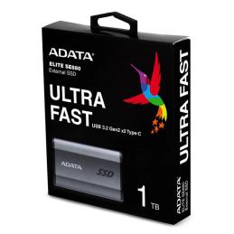 ADATA Elite SE880 SSD Externo 1TB USB 3.2 Gray ADATA Elite SE880 SSD Externo 1TB USB 3.2 Gray