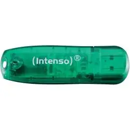 Intenso 3502460 Lápiz USB 2.0 Rainbow 8GB Verde Intenso 3502460 Lápiz USB 2.0 Rainbow 8GB Verde