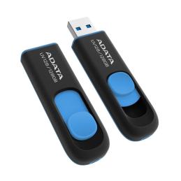 ADATA Lapiz Usb UV128 128GB USB 3.2 Negro/Azul ADATA Lapiz Usb UV128 128GB USB 3.2 Negro/Azul