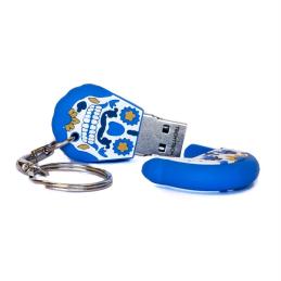 TECH ONE TECH Calavera Blue Monday 32 Gb USB 2.0 TECH ONE TECH Calavera Blue Monday 32 Gb USB 2.0