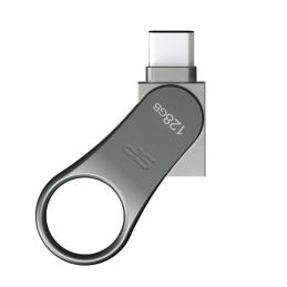 SP Lapiz USB C80 USB-C 3.2 128GB Dual Metalico SP Lapiz USB C80 USB-C 3.2 128GB Dual Metalico