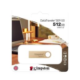 Kingston DataTraveler SE9 G3 512GB USB 3.2 Gen1 Kingston DataTraveler SE9 G3 512GB USB 3.2 Gen1