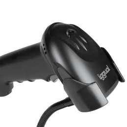 iggual Lector código barras 2D USB gatillo soporte