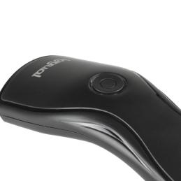 iggual Lector código barras 1D USB botón soporte