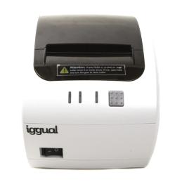 iggual Impresora térmica TP EASY 80W USB+RJ11 blan