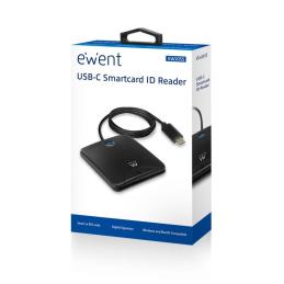 EWENT EW1055 Lector Tarjetas USB-C/ DNI electronic EWENT EW1055 Lector Tarjetas USB-C/ DNI electronic