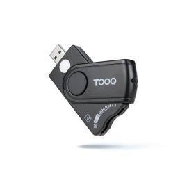 Tooq TQR-3012B Lector DNIe, SIM, SD/TF, USB-A