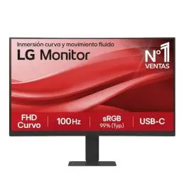 LG 24U421A-B monitor 23.8" FHD 1xHDMI curvo