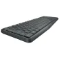 Logitech MK235 Teclado+Ratón Inalámbrico Gris