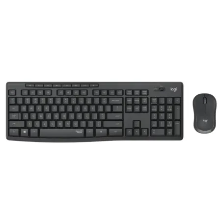 Logitech MK295 Teclado+Ratón Inalámbrico Negro