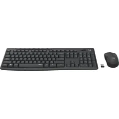 Logitech MK295 Teclado+Ratón Inalámbrico Negro