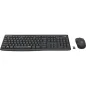 Logitech MK295 Teclado+Ratón Inalámbrico Negro