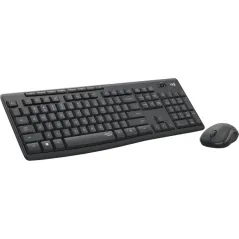 Logitech MK295 Teclado+Ratón Inalámbrico Negro