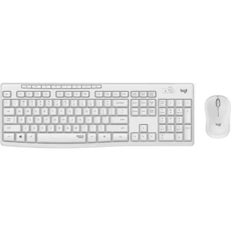 Logitech MK295 Teclado+Ratón Inalámbrico Blanco