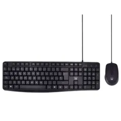 Ewent EW3006 Kit Teclado+Ratón escrit. silenciosa