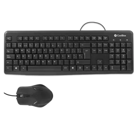 Coolbox Kit Teclado+Ratón USB con cable