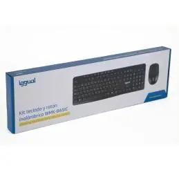 iggual Kit teclado ratón inalámbrico WMK-BASIC iggual Kit teclado ratón inalámbrico WMK-BASIC