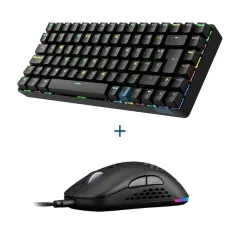Hiditec Teclado GM1K Switch Red+Ratón GX30 PRO