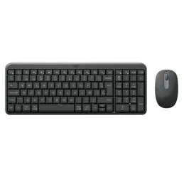 Logitech Teclado+raton MK250 bluet Negro