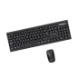 APPROX Teclado+Ratón Inalámbrico MX410 Negro