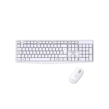 APPROX Teclado+Ratón Inalamb. X420W 1000DPI Blanco
