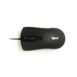 iggual Ratón óptico COM-BUSINESS-1200DPI negro