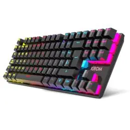 KROM Teclado Gaming NXKROMKASICTKL TKL RAINBOW KROM Teclado Gaming NXKROMKASICTKL TKL RAINBOW
