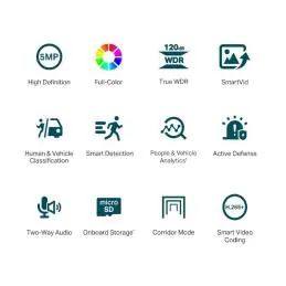 VIGI Cámara IP Turret C450 5MP Plástico Full-Color VIGI Cámara IP Turret C450 5MP Plástico Full-Color