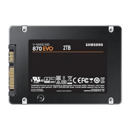 Samsung 870 Evo SSD 2TB 2.5" SATA3 Samsung 870 Evo SSD 2TB 2.5" SATA3