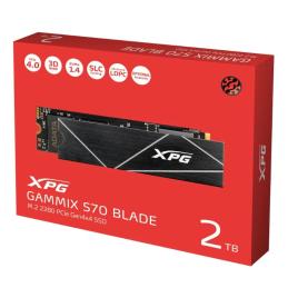 ADATA XPG SSD GAMMIX S70 BLADE 2TB PCIe 4.0 NVMe ADATA XPG SSD GAMMIX S70 BLADE 2TB PCIe 4.0 NVMe