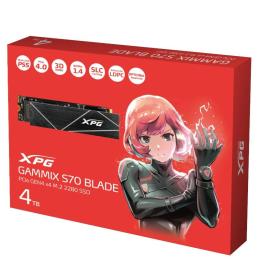 ADATA XPG SSD GAMMIX S70 BLADE 4TB PCIe 4.0 NVMe ADATA XPG SSD GAMMIX S70 BLADE 4TB PCIe 4.0 NVMe