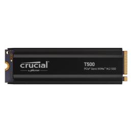 Crucial T500 SSD 2TB PCIe NVMe 4.0 x4 con HS