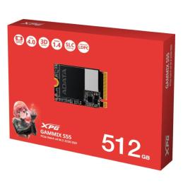 ADATA XPG SSD GAMMIX S55 512Gb Gen4x4 M.2 2230 ADATA XPG SSD GAMMIX S55 512Gb Gen4x4 M.2 2230