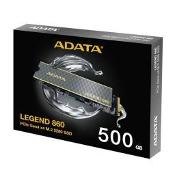 ADATA SSD LEGEND 860 500GB PCIe Gen4x4 5000 MB-s ADATA SSD LEGEND 860 500GB PCIe Gen4x4 5000 MB-s